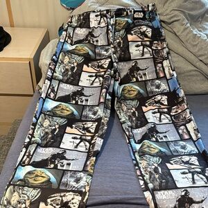 Star Wars Multicolor Character Print Pants